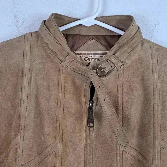 CEVY'S Suede Jacket Size 48 - Picture 2 of 10